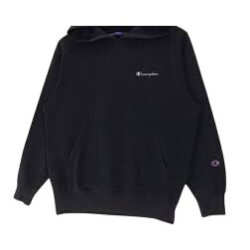 Champion Men's Pull Over Embroider Hoodie Black Size XS NEW WITH TAGS!